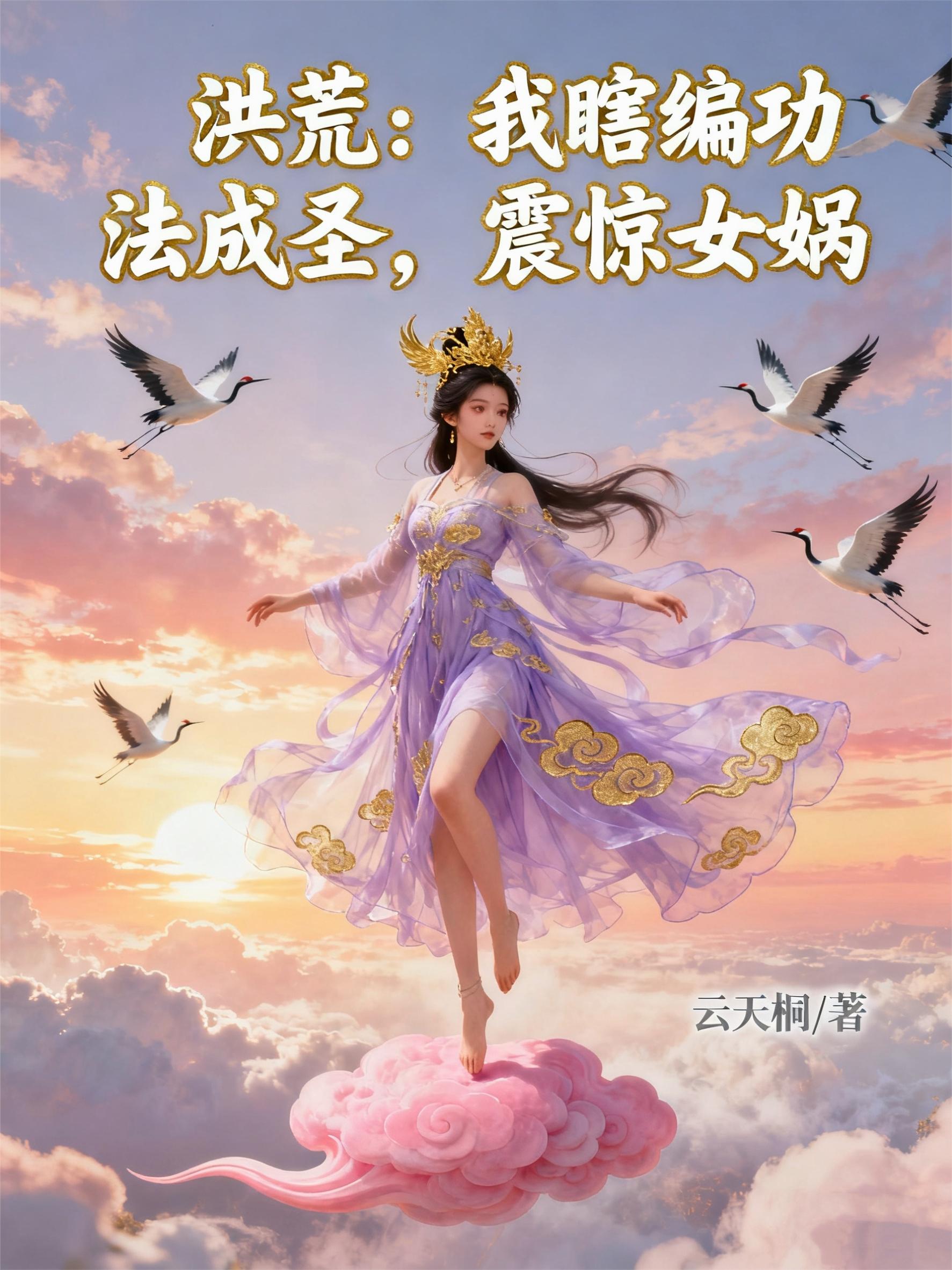 洪荒：我瞎编功法成圣，震惊女娲